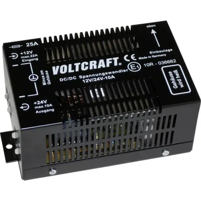 Produktbild von VOLTCRAFT 12/10 DC/DC-Wandler 12 V/DC - 24 V/DC/10 A 240 W