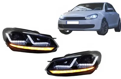Produktbild von Osram Xenon Scheinwerfer für VW Golf 6 VI 08-12 Dynamische LED Kurvenlichter.