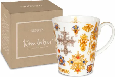 Image de Tasse Königstein « Wunderbar Barock », mug, tasse à café, porcelaine fine, colorée, 600 ml, 11 5 255 2686