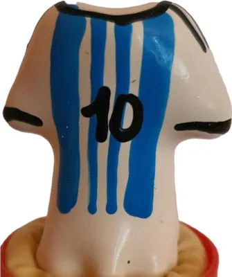 Zdjęcie produktu dla Condomerie - Nowość Malowana Ręcznie Koszulka Z Prezerwatywami Messi Nr.10