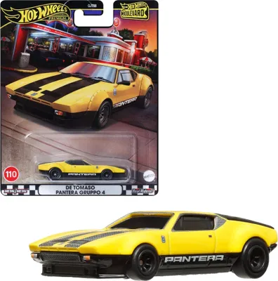 Produktbild von Hot Wheels Boulevard Autko Custom De Tomaso Pantera Gruppe 4 HRT75