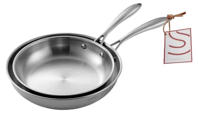 Produktbild von 5-lagige Bratpfannenset - Inklusive 24 cm und 28 cm Induktionspfannen