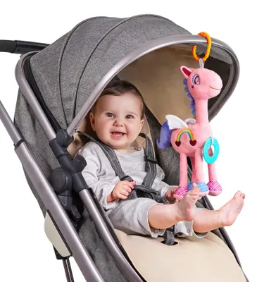 Productafbeelding van Elzusha - Baby Activiteit Speelgoed en Hangende Rammelaar voor 0-12 Maanden