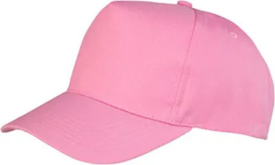 Produktbild von Result Headwear RC084X | Boston 5-Panel Cap / Kappe / Mütze / Hut - Farbe: Pink - Größe: One Size