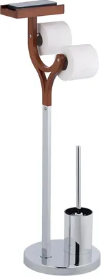 Produktbild von relaxdays Stehende WC Garnitur