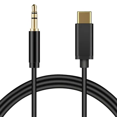 Zdjęcie produktu dla INF Kabel Audio USB-C na 3,5 mm, przewód słuchawkowy do samochodu, 1M/2M 1 mln