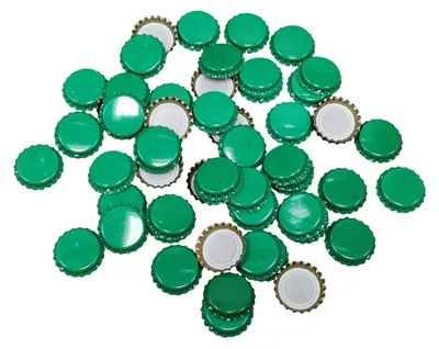 Produktbild von Flaschendeckel, Mintgrün, 26 mm - 1000 Stück