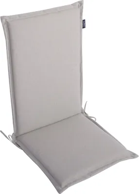 Produktbild von LILENO HOME Gartenstuhl Auflagen als [1er Set - Hochlehner] in Creme - bequeme Liegen als Sitzauflagen für Gartenmöbel - Stuhlkissen für Gartenstühle und Klappstühle MALT