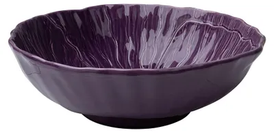 Imagen del producto de Bowl para ensalada de la marca Kitchen Trend, color lila, diámetro de 28 cm