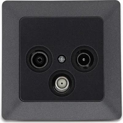 Obrázok produktu pre Pripojovací box MILOS Sat TV, UHD, 4K, antracitový