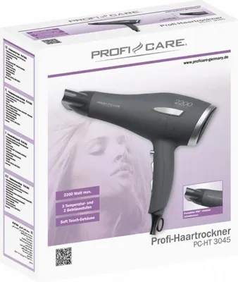 Obrázek produktu pro Profesionální fén PC-HT 3045 Anthrazit