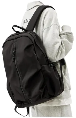 Image de Sac à dos avec compartiment pour ordinateur portable, imperméable, 20 litres, noir