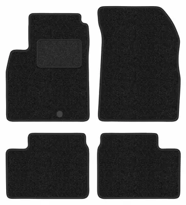 Immagine prodotto di Tappetini in moquette per Nissan Micra K13 2010-2016 (hatchback) – set 4 pezzi, antracite, su misura – Wielganizator ANTHRA