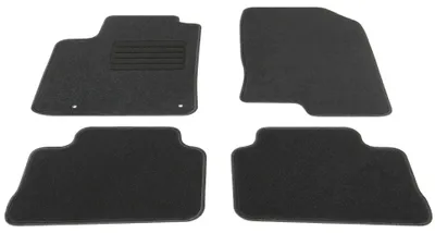 Fußmatten Set für Hyundai Kona 1, Bj. 11/2017-3/2023, schwarz