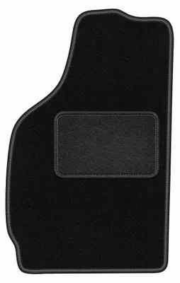 Imagen del producto de Alfombrilla conductor de moqueta para Daewoo Tico 1996-2001 (hatchback) – 1 pieza, negra, a medida – Wielganizator LUX