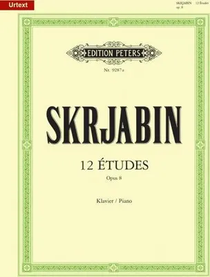 Produktbild von 12 Etudes Op. 8 for Piano