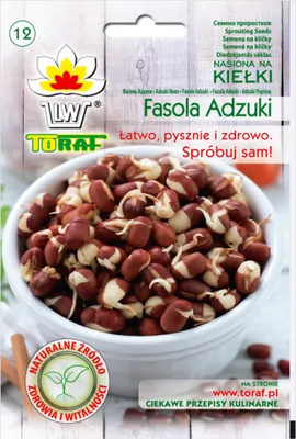 Image de Adzuki - graines à germer 50 g BIOMISKA