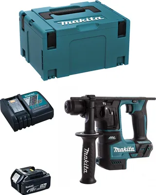 Produktbild von Kombihammer MAKITA DHR171RTJ1 (1 x 5,0 Ah + DC18RC + MAKPAC 3)