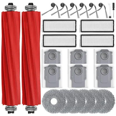 Zubehörset 26-tlg. für Roborock QV 35A/35S/QR 798/598