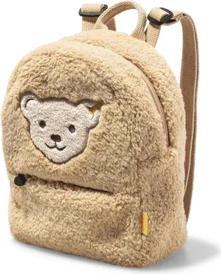 Produktbild von Steiff 600135 Rucksack mit Quietsche, Plüsch, 24 cm, beige