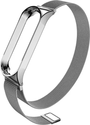 Produktbild von Ersatzarmband für Xiaomi 4 Metall Armband Edelstahl Armband silber