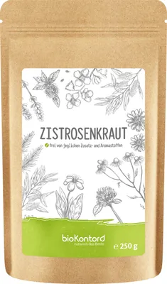 Produktbild von Zistrosenkraut 250 g | Cistus Incanus | natürlich - ohne Zusätze | Zistrosenblätter geschnitten | bioKontor