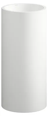 Immagine prodotto di LAUFEN FORM lavabo, en îlot, avec fixation murale, rond, sans trou pour robinetterie, sans trop-plein, 404x404x900mm, H511FM77571121, H511FM77571121