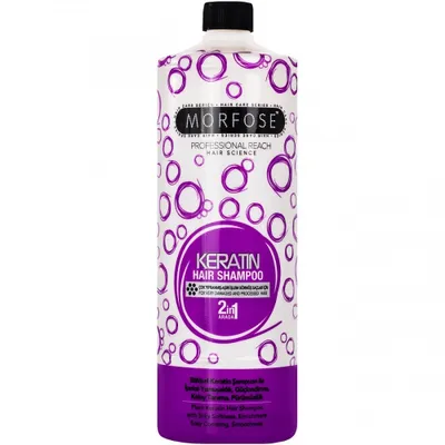 Produktbild von Morfose Haarshampoo 2in1 stärkendes Shampoo Keratin 1000 ml