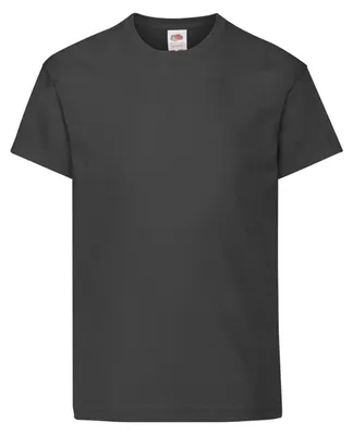 Produktbild von Fruit of the Loom - "Original" T-Shirt für Kinder LT2039 (104) (Schwarz)