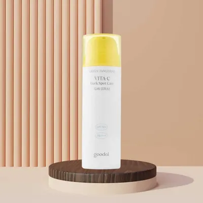 Produktbild von Goodal Dark Spot Care Sun Aufhellendes Serum mit Vitamin C und SPF50+, 50 ml