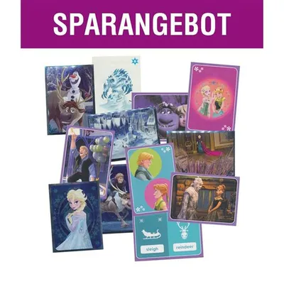 Produktbild von Panini - Disney Die Eiskönigin - English is fun! - Völlig Unverfroren - 50 gemischte Sticker