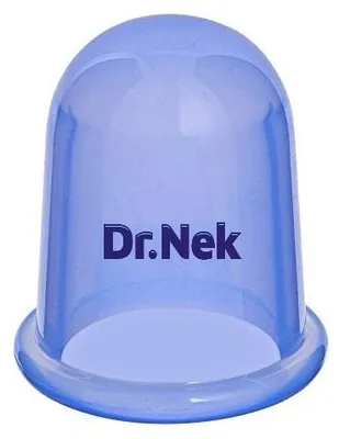 Obrázek produktu pro Silikonová anticelulitidní masážní baňka modrá