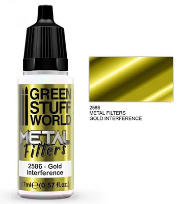 Image de Green Stuff World GSW2586 - Filtres métalliques - Effet doré - Neuf