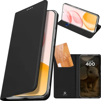 Produktbild von Handyhülle mit Klappe für Honor 400, Dux Ducis Skin Pro, Schwarz