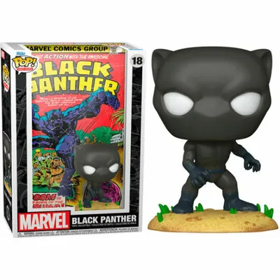 Immagine prodotto di Figura POP Copertina del fumetto Marvel Black Panther