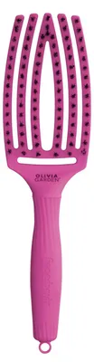 Image de Olivia Garden Brosse à doigts en sanglier et nylon ThinkPink 2025 Pink Tokyo