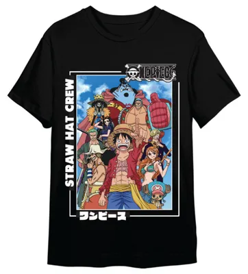 Image de T-shirt One Piece de l'équipage du Chapeau de paille pour adultes