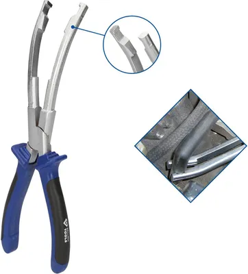 Produktbild von Brilliant Tools Glühkerzenstecker-Zange, abgewinkelt