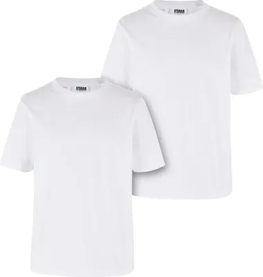 Immagine prodotto di Urban Classics Boys Organic Basic Tee 2-Pack bianco+bianco - 134/140