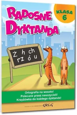 Obrázok produktu pre Radosne dyktanda - klasa 6