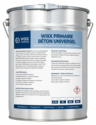 Image de Wixx Primaire Béton Universel - 10L, Image générée par une IA