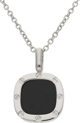 Produktbild von Kettenanhänger Silber 925 Onyx JL32-02-0178 JuwelmaLux