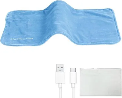 Image de Couverture chauffante électrique bleue
