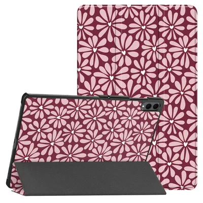 Produktbild von imoshion Design Trifold Klaphülle Samsung Galaxy Tab S11 Ultra - Bloom Love Blush