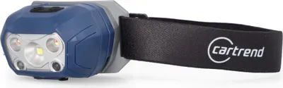 Produktbild von Cartrend LED-Stirnlampe 400 Lumen schwarz-blau