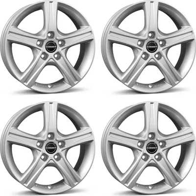 Produktbild von 4 Borbet Felgen CWD 6.5x16 ET52 5x112 SIL für Mercedes Marco V Viano Vito 5x112 SIL für Mercedes Marco V Viano Vito Aluräder