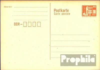 Produktbild von Belege Ganzsachen DDR 1986 P87I Amtliche Postkarte gefälligkeitsgestempelt  Bauwerke