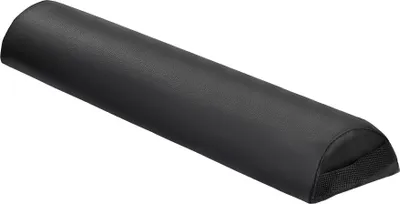 Produktbild von Tectake Massagerolle Halbzylinder, 64 x 14 x 8 cm, Kunstleder, schwarz, gepolstert, weich, universell einsetzbar