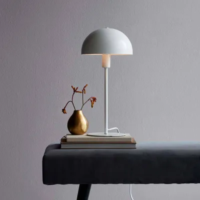 Immagine prodotto di Nordlux lampada da tavolo / comodino Ellen, bianco, metallo, 40,5 cm, LED adatto