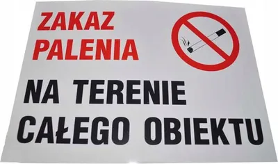 Obrázek produktu pro ZÁKAZ KOUŘENÍ v celém areálu - značení 250x350